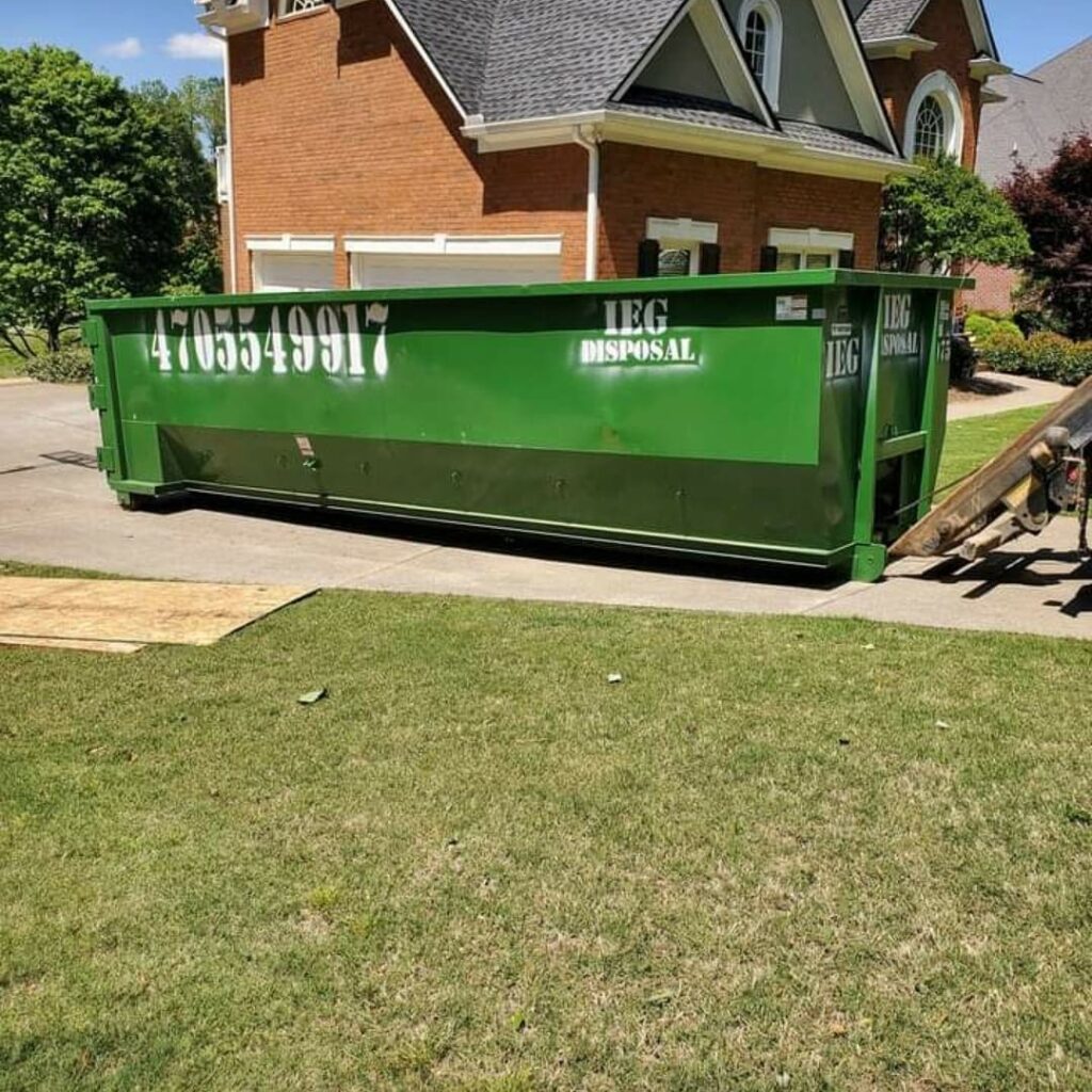 IEG Residential dumpster